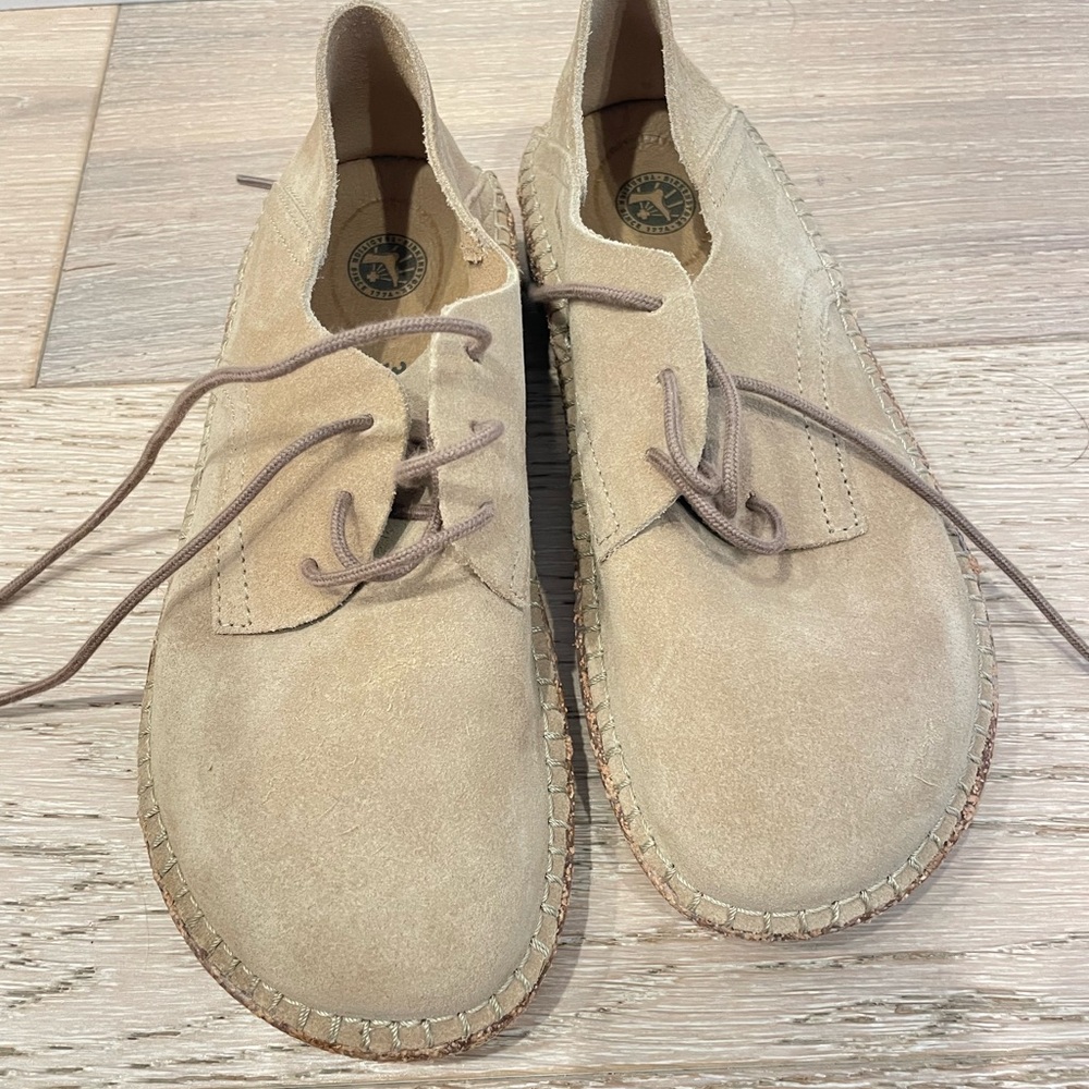 Birkenstock suede leather shoes women size 36
